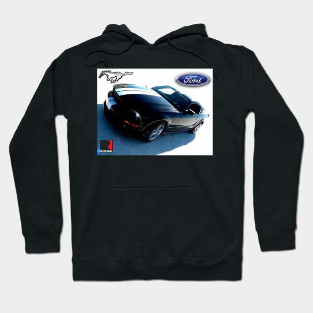 Roush Ford Mustang Hoodie by Hot Rod America